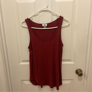 Women's Old Navy Red Tank Top Size M